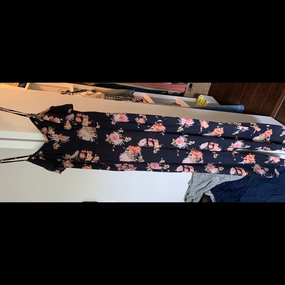 Floral jumpsuit